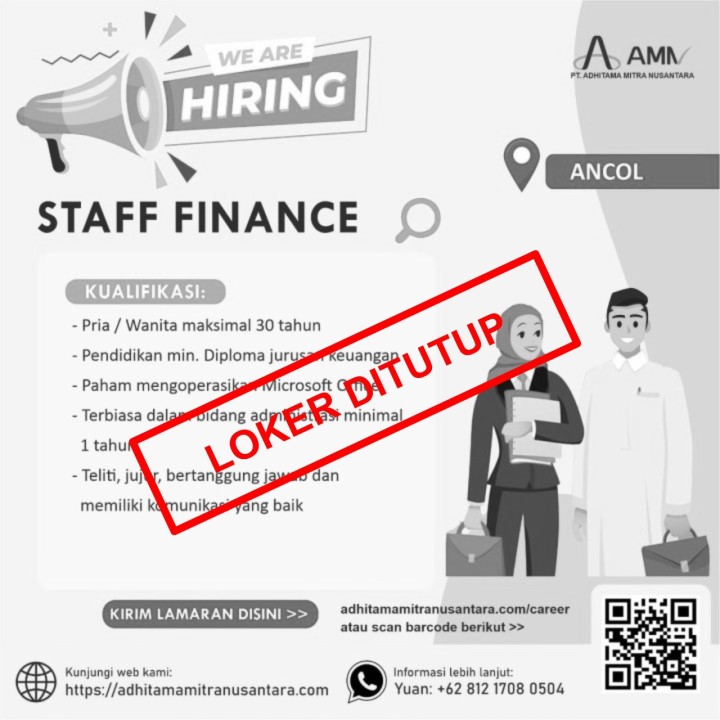 Staff Finance di Ancol