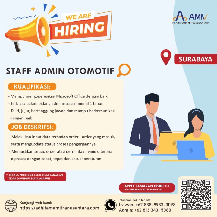 Staff Admin Otomotif