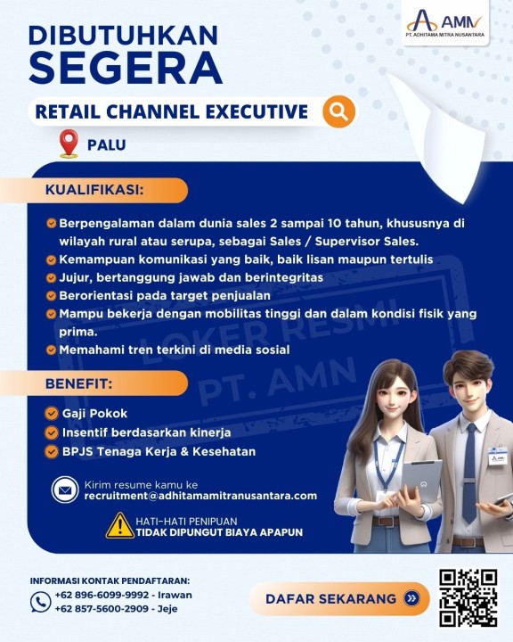 RURAL CHANNEL EXECUTIVE (PALU)