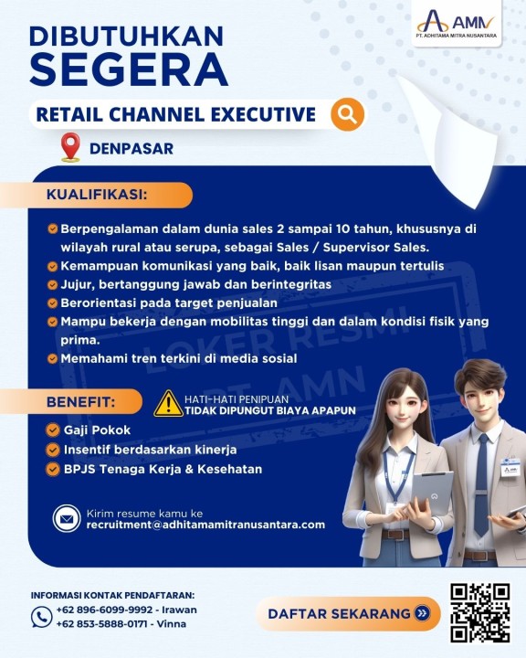 Retail Channel Executive