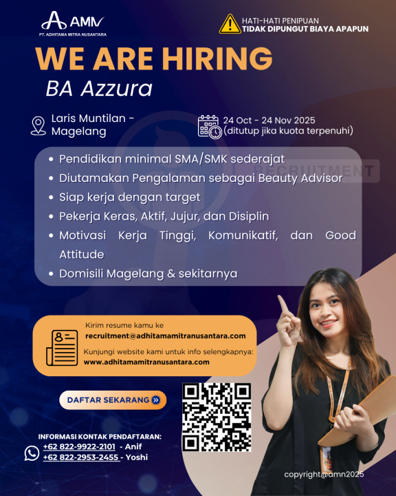 Beauty Advisor (BA) Azzura Beauty Advisor (BA) Azzura