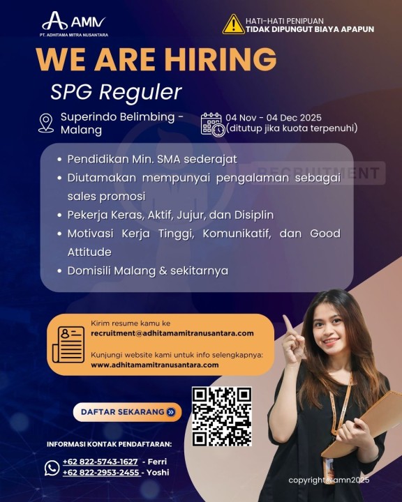 SPG Reguler - Superindo Blimbing