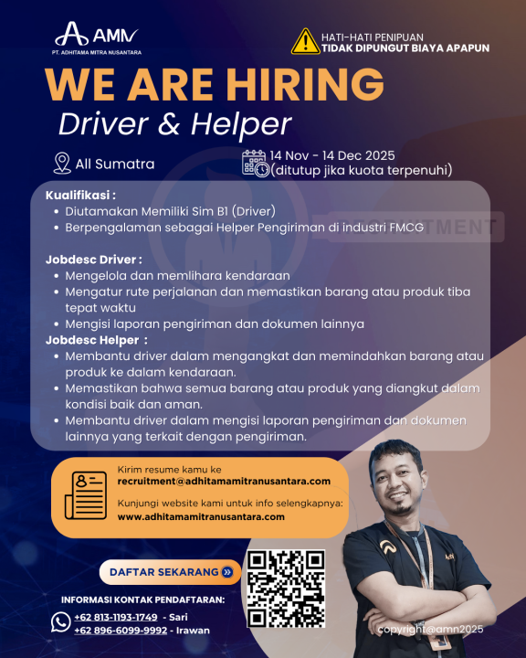 WE ARE HIRING