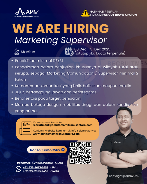 Marketing Supervisor