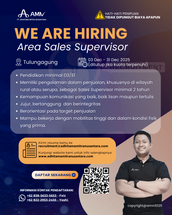 Area Sales Supervisor