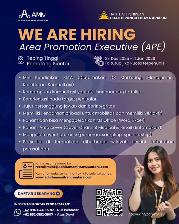 Area Promotion Executive
