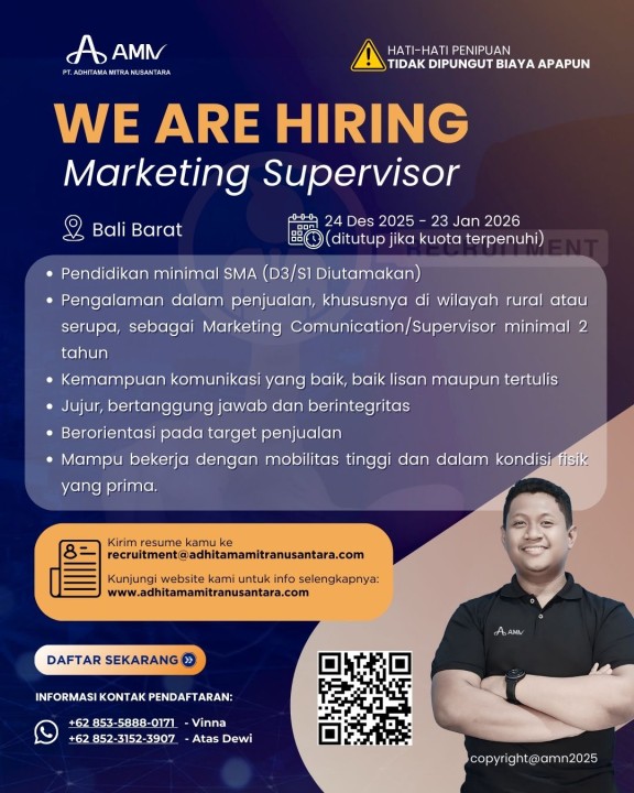 Marketing Supervisor