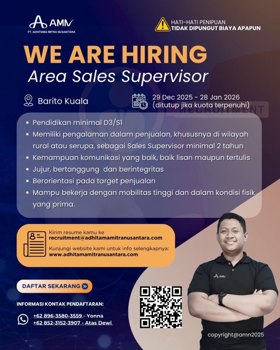 Area Sales Supervisor