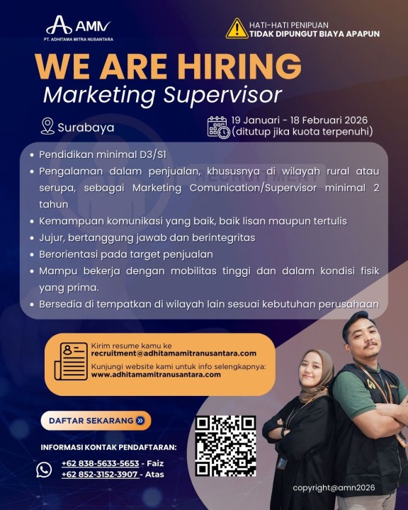 Marketing Supervisor