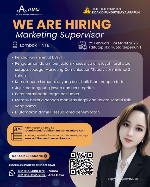 Marketing Supervisor