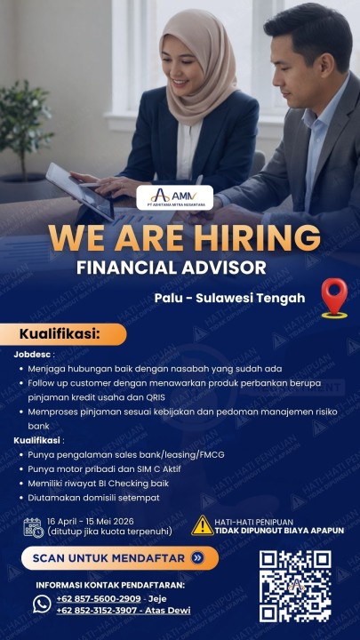 Financial Advisor (Sales Mikro Banking)