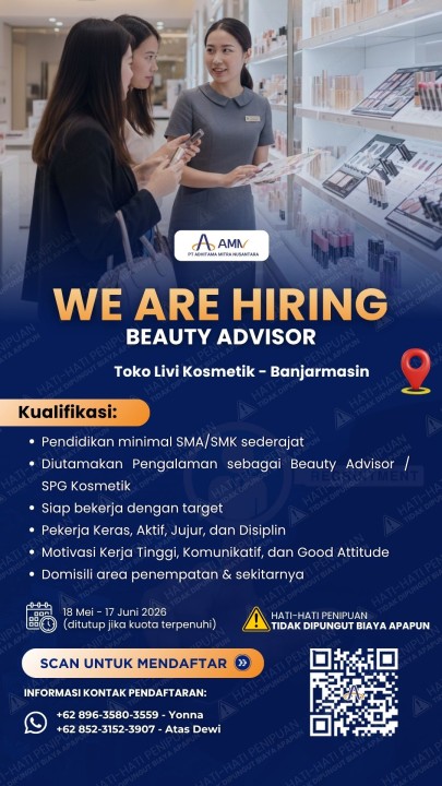 Beauty Advisor (BA)