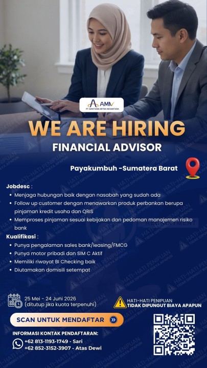 Financial Advisor (Sales Mikro Banking)