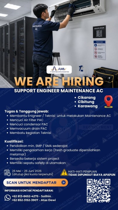 SUPPORT ENGINEER MAINTENANCE AC