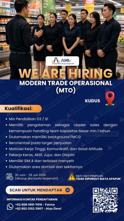 Modern Trade Operasional (MTO) -  Kudus