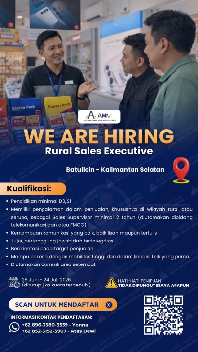 Rural Sales Executive (RSE) Batulicin