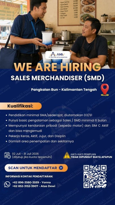Sales Merchandising (SMD) Pangkalan Bun