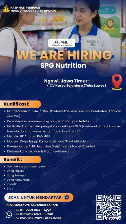 SPG Susu Formula Area Ngawi