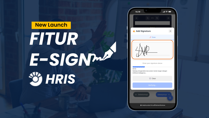 Tim IT AMN Sukses Hadirkan Fitur E-Sign Terintegrasi di Ekosistem HRIS, Tanda Tangan Digital dalam Genggaman!